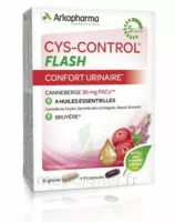 Cys-control Flash 36mg Gélules B/20 à VITRE