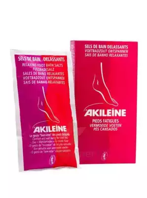 Akileine Soins Rouges Sels De Bain DÉlassant 2sach/150g à VITRE